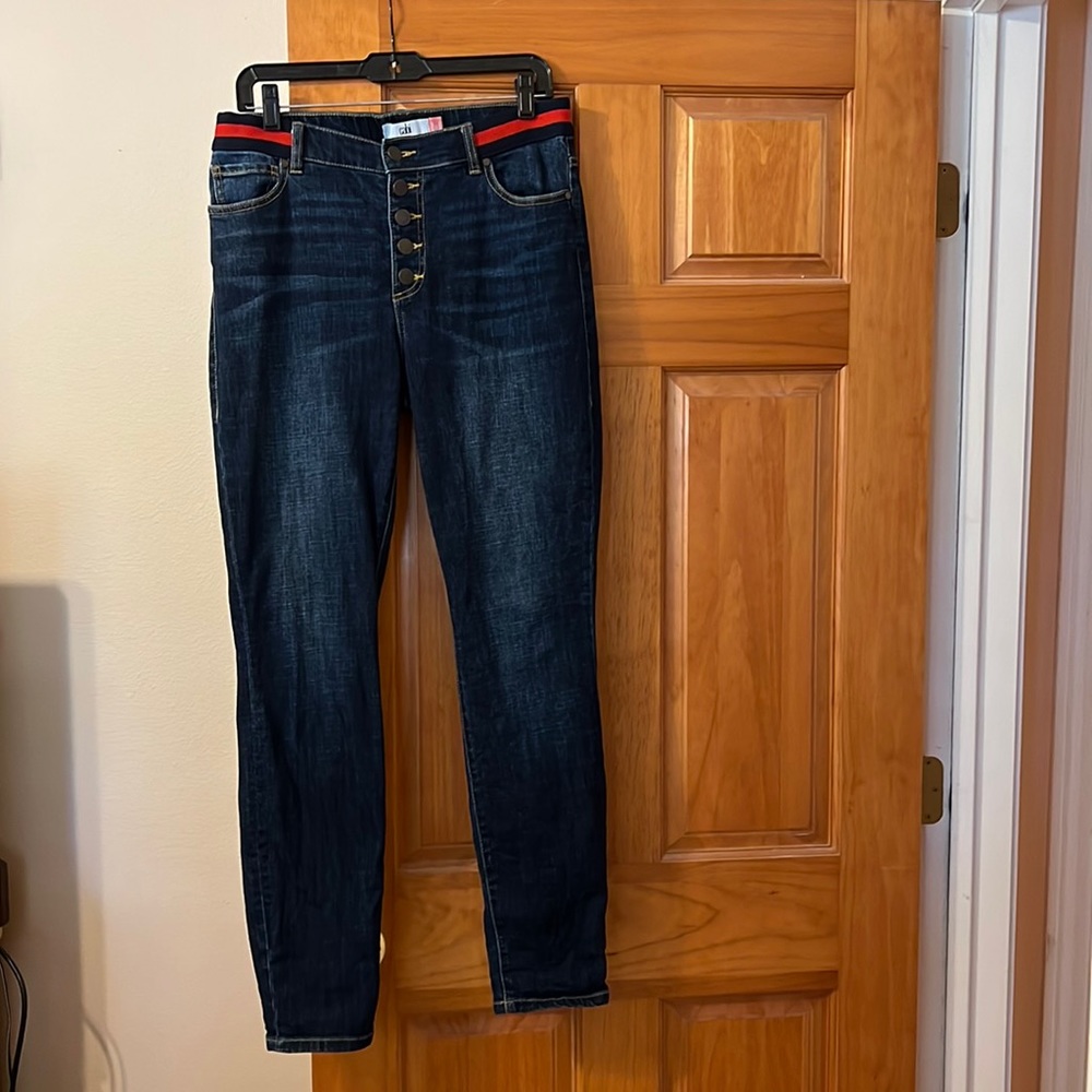 CAbi Button Fly Skinny jean